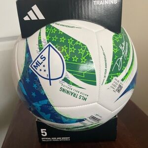 Adidas MLS Training Soccer Match Ball - Size 5 - 2025 JH1304 30 Year Anniversary